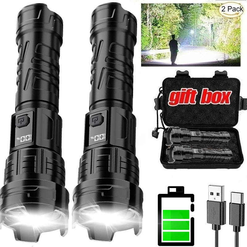 Hunting Fishing Outdoor - مصباح LED فائق السطوع مصباح يدوي