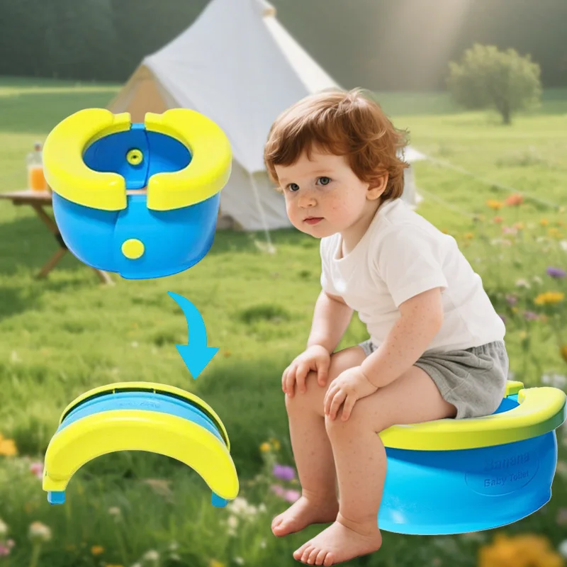 مقعد تدريب الأطفال القابل للطي - مراجعة Outdoor Hunting Toilet وسعره