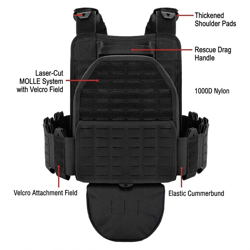 سترة تكتيكية YAKEDA 6094-1 - س - مراجعة Outdoor Hunting Vest وسعره