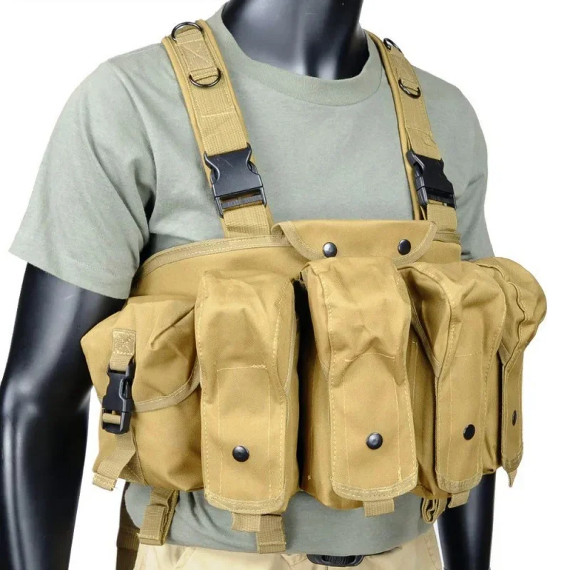 AK الصدر تلاعب سترة AK 47 مول  - مراجعة Outdoor Hunting Toys وسعره