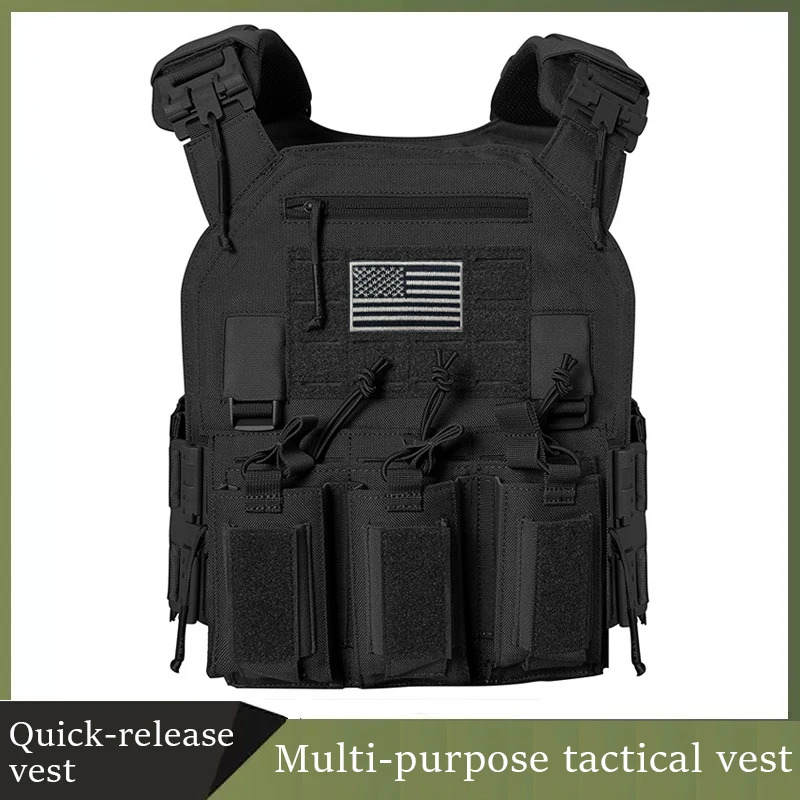 1000d نايلون Chaleco Tactico س - مراجعة Outdoor Hunting Vest وسعره
