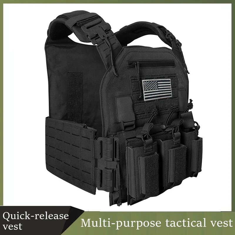1000d نايلون Chaleco Tactico س - مراجعة Outdoor Hunting Vest وسعره