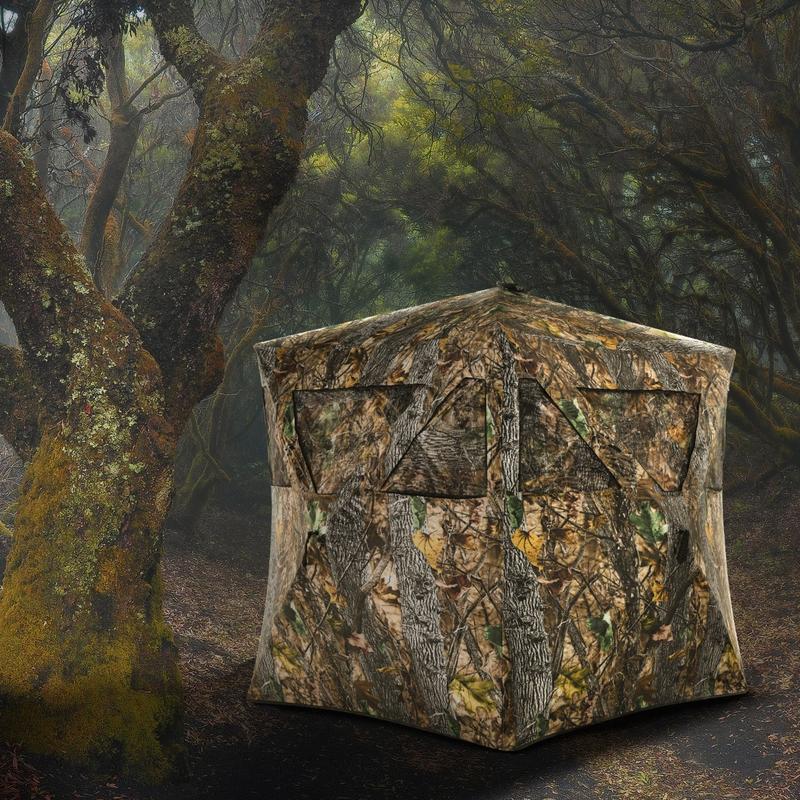 خيمة صيد محمولة مع أوتاد أرضية - مراجعة Hunting & Outdoor Supplies وسعره