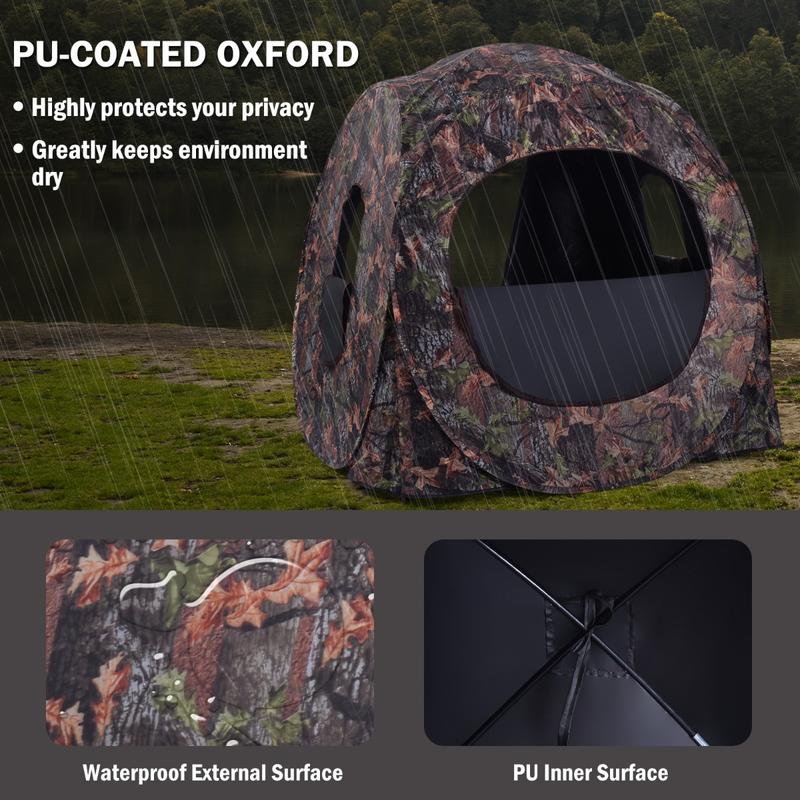 خيمة صيد قابلة للطي لثلاثة أشخ - مراجعة Hunting & Outdoor Supplies وسعره