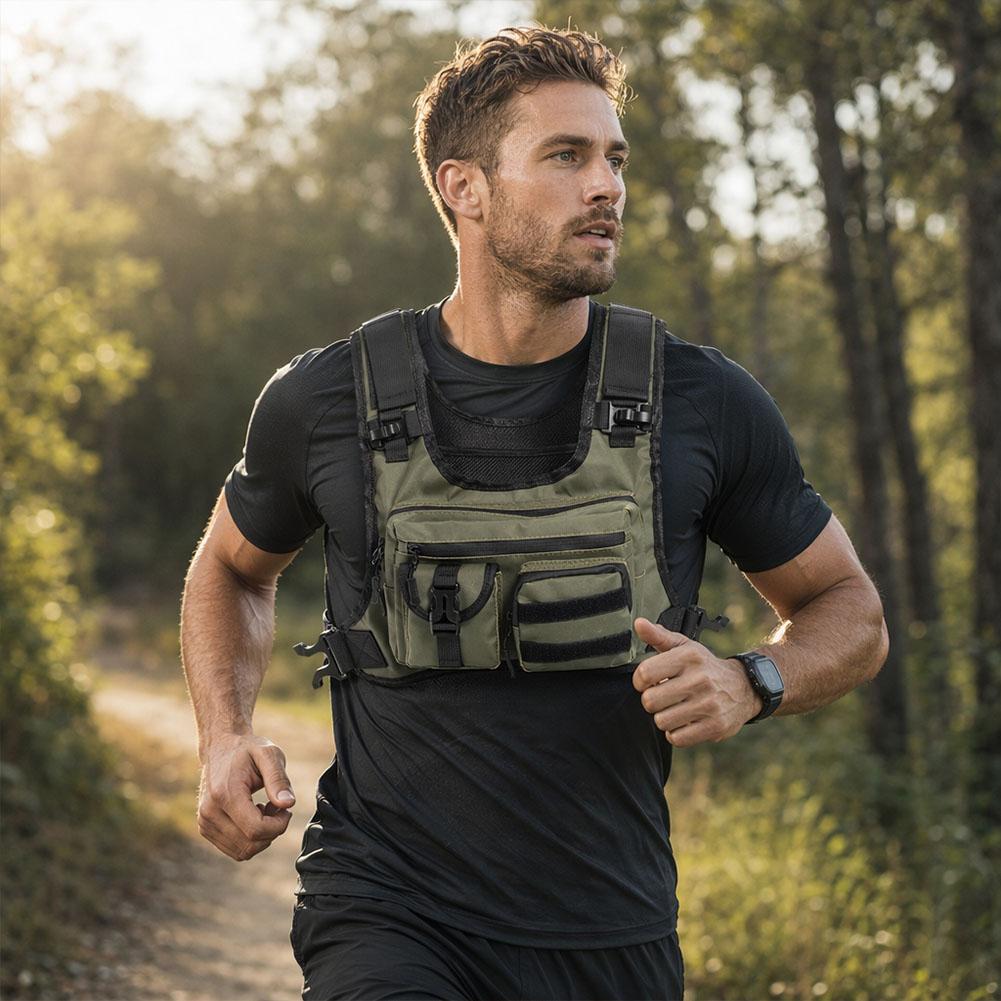 سترة تكتيكية متعددة الجيوب للأ - مراجعة Outdoor Hunting Vest وسعره