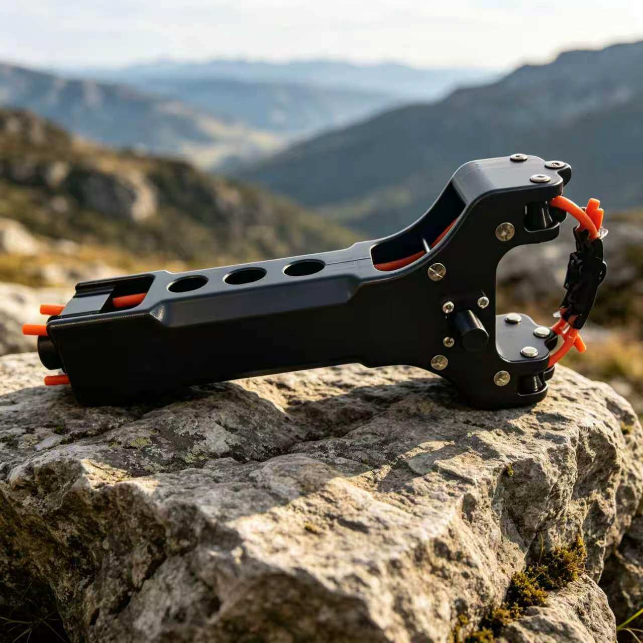 مقلاع جديد سريع الإطلاق مع شري - مراجعة Outdoor Hunting News وسعره