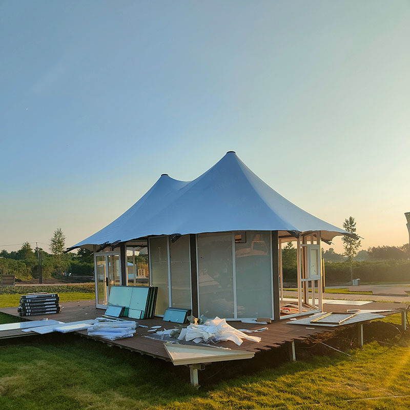 إطار فولاذي فاخر مقاوم للعوامل - مراجعة Outdoor Hunting House وسعره