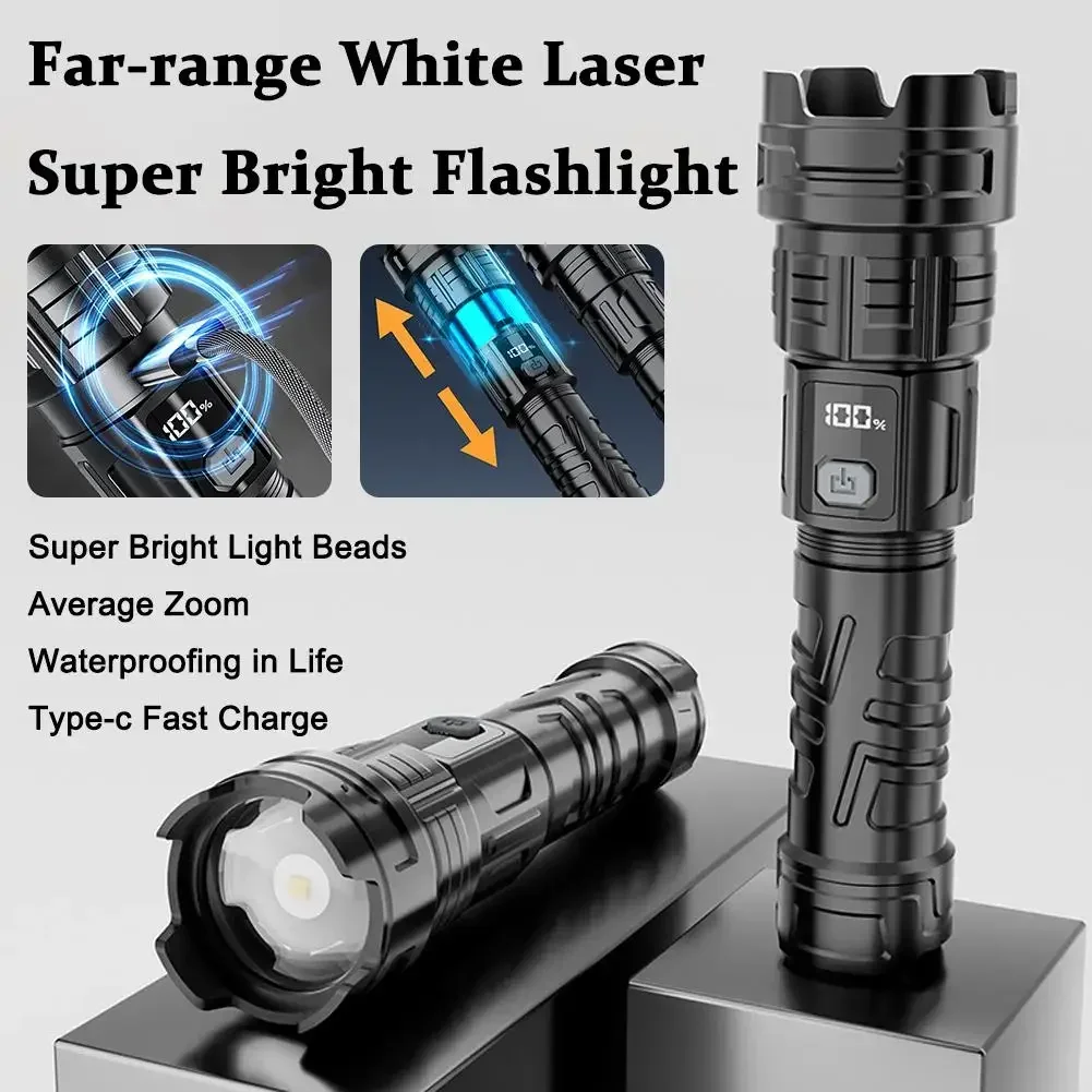 مصباح LED فائق السطوع مصباح يد - مراجعة Hunting Fishing Outdoor وسعره